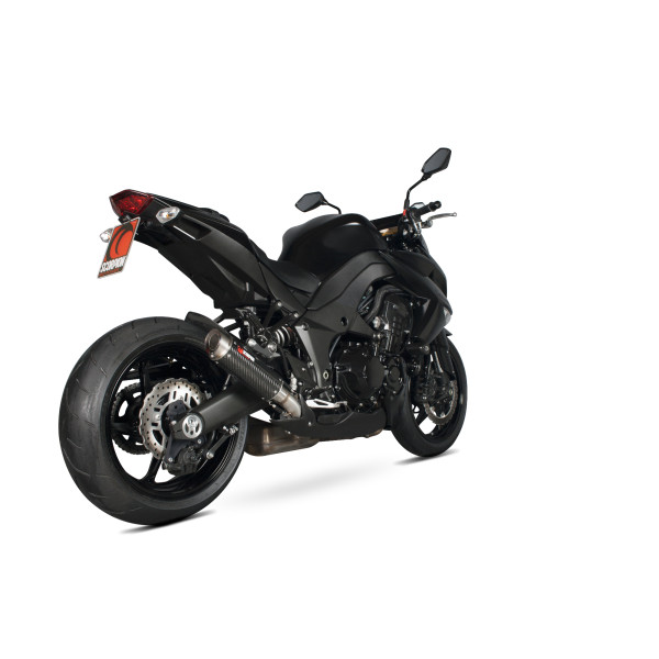 Scorpion Exhaust Kawasaki Z1000 2010 - 2013 RP1-GP Slip-on (Pair) Carbon Fibre Sleeve